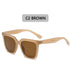 Retro Rectangle Sunglasses – Women’s Fashion Shades
