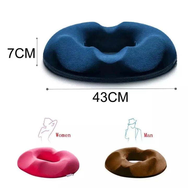 Memory Foam Donut Seat Cushion – Orthopedic Pillow