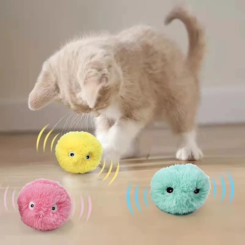 Interactive Smart Cat Ball – Electric Catnip Toy