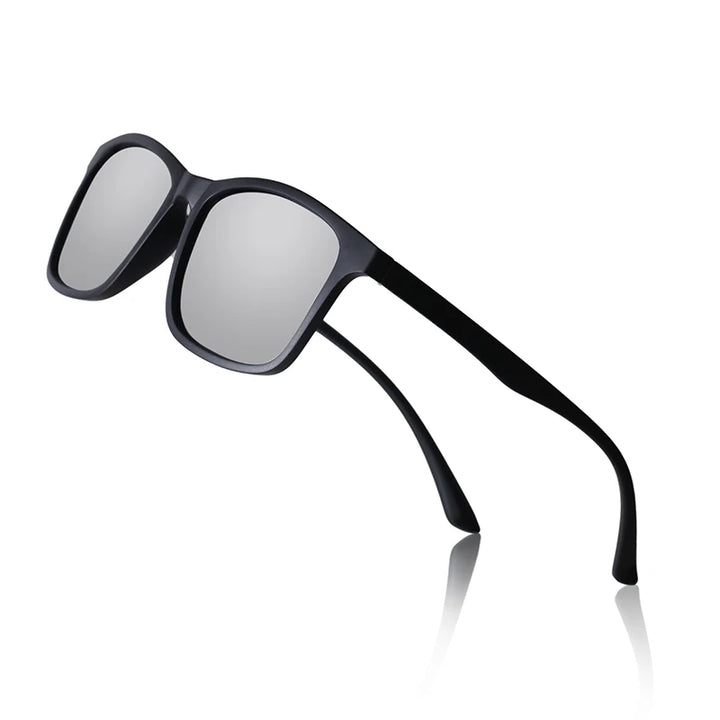 Vintage Square Sunglasses – Men’s UV400 Eyewear