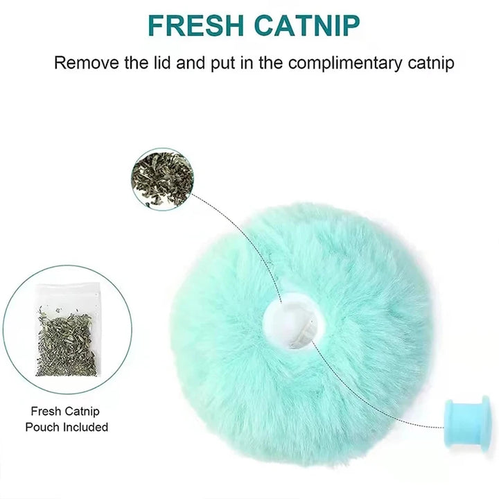 Interactive Smart Cat Ball – Electric Catnip Toy