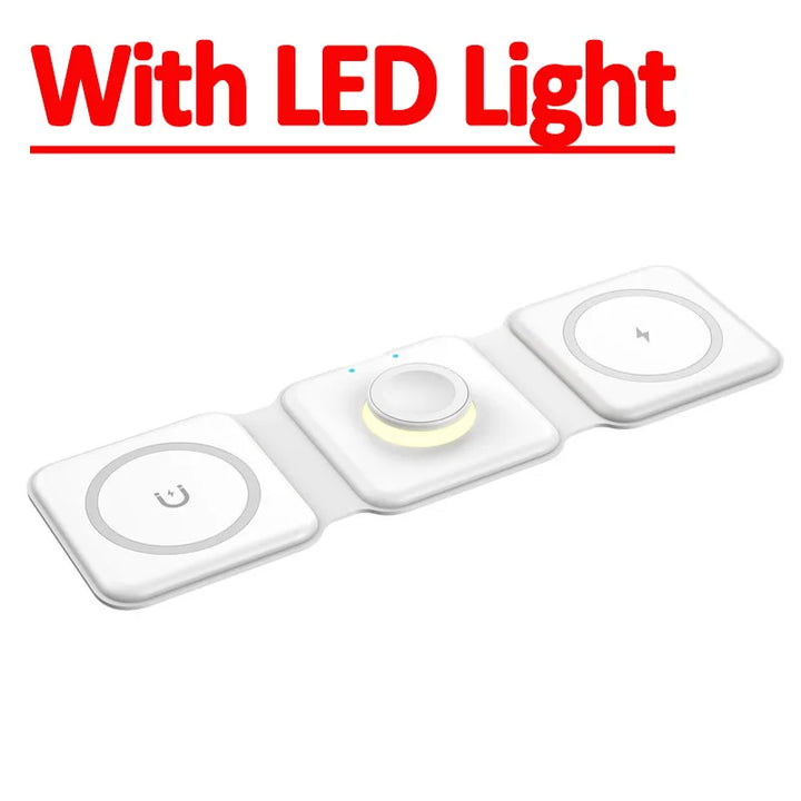 100W 3-in-1 Fast Wireless Charging Dock for Apple