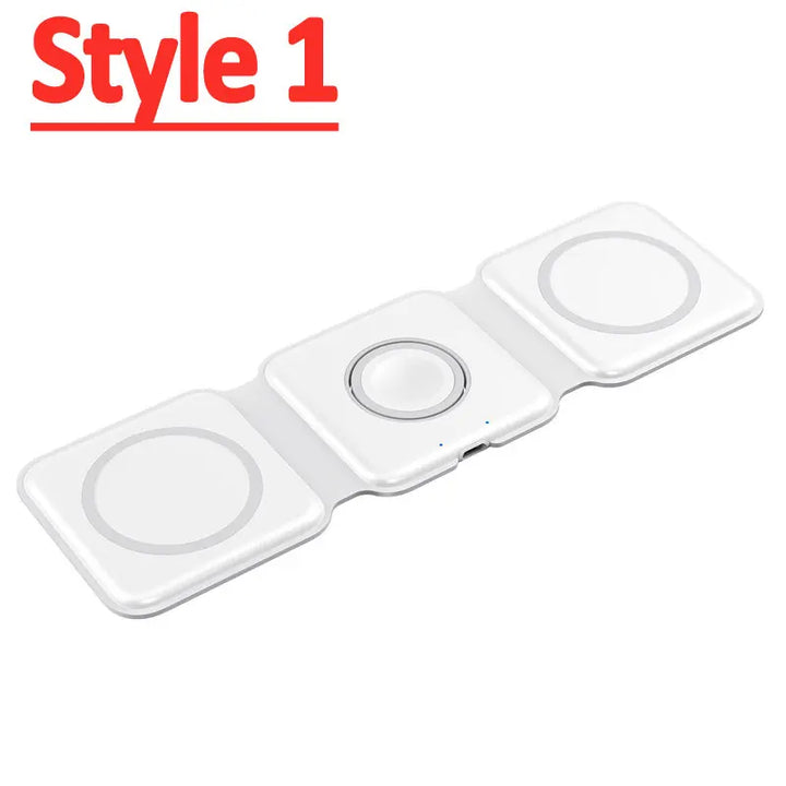 100W 3-in-1 Fast Wireless Charging Dock for Apple