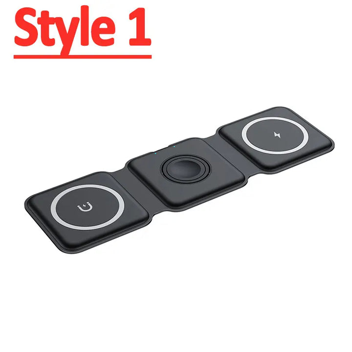 100W 3-in-1 Fast Wireless Charging Dock for Apple