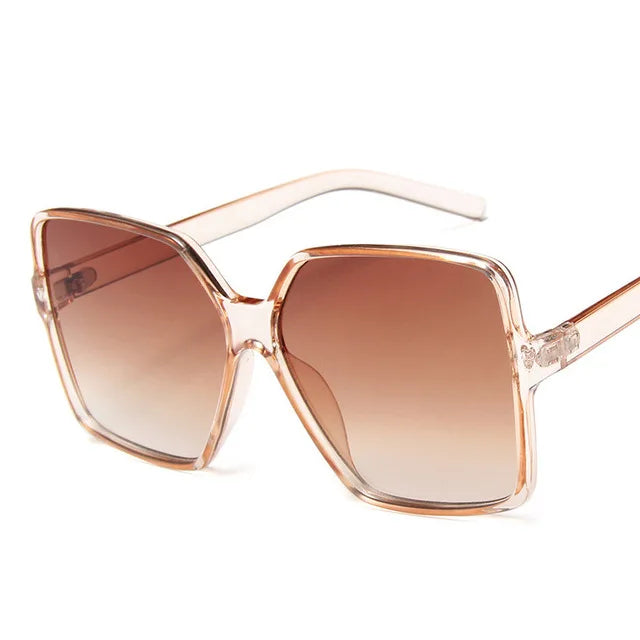 Oversized Gradient Sunglasses – Women UV400 Design