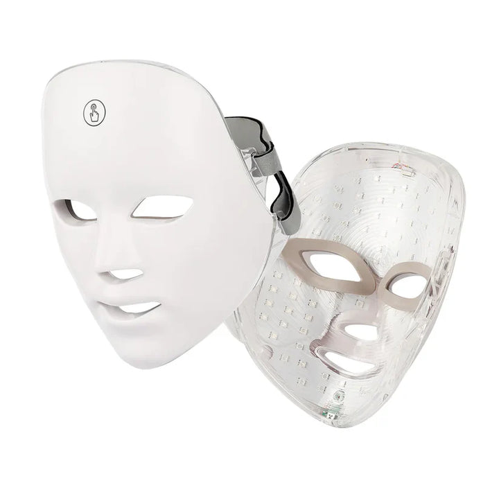 LED therapy facial mask for skin rejuvenation.